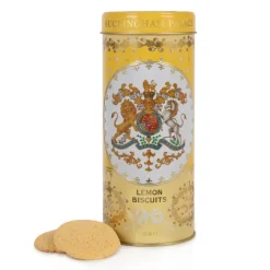 Royal Collection Shop Buckingham Palace Lemon Shortbread Biscuit Tin
