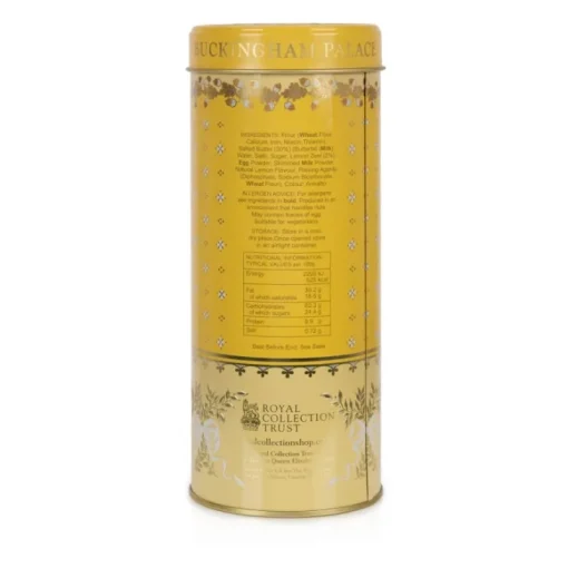 Royal Collection Shop Buckingham Palace Lemon Shortbread Biscuit Tin