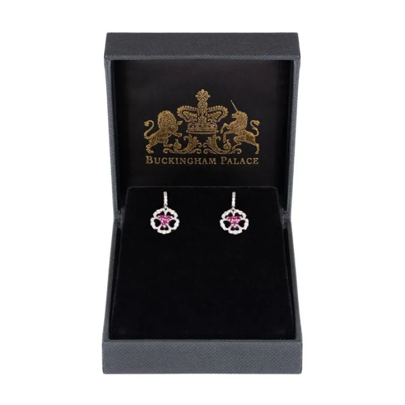 Royal Collection Shop Burmese Hoop Earrings