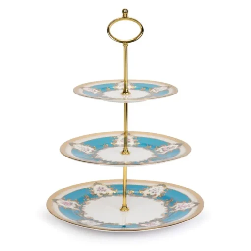 Royal Collection Shop Coat Of Arms 3 Tier Cake Stand