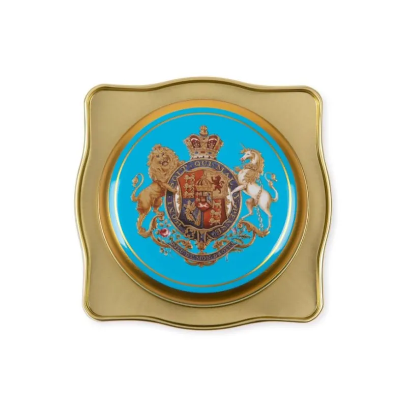 Royal Collection Shop Coat Of Arms Luxury Tea Caddy