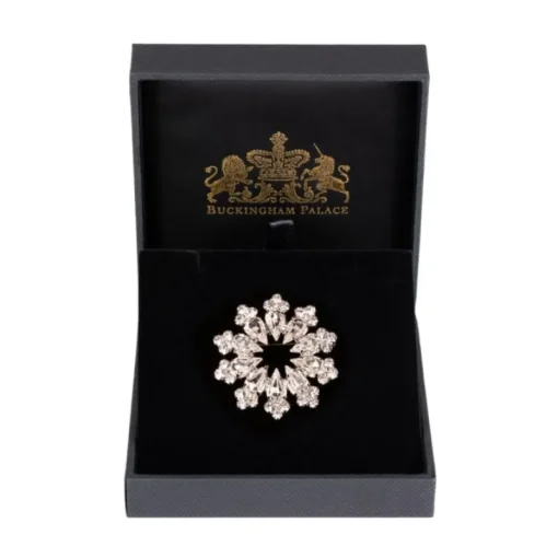 Royal Collection Shop Crystal Decagon Brooch