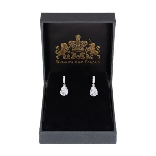 Royal Collection Shop Crystal Drop Earrings