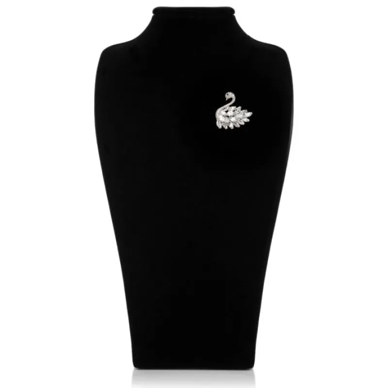 Royal Collection Shop Crystal Swan Brooch