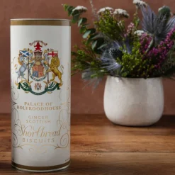 Royal Collection Shop Palace Of Holyroodhouse Ginger Shortbread Tube