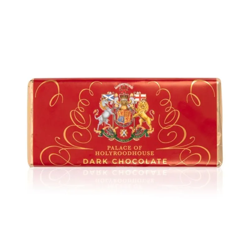 Royal Collection Shop Palace Of Holyroodhouse Scottish Arms Dark Chocolate Bar