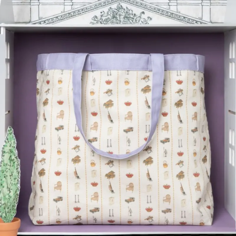 Royal Collection Shop Queen Mary'S Dolls' House Reversible Tote Bag