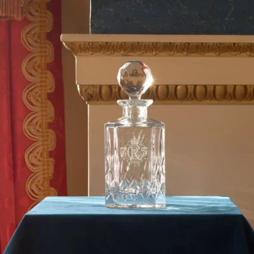 Royal Collection Shop The King'S 75Th Birthday Limited Edition Decanter