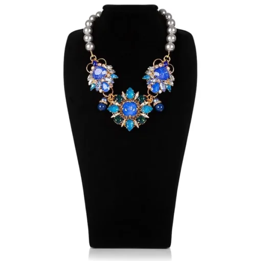 Royal Collection Shop Vicki Sarge Blue And Grey Pearl Necklace
