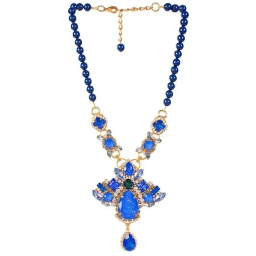 Royal Collection Shop Vicki Sarge Large Blue Necklace