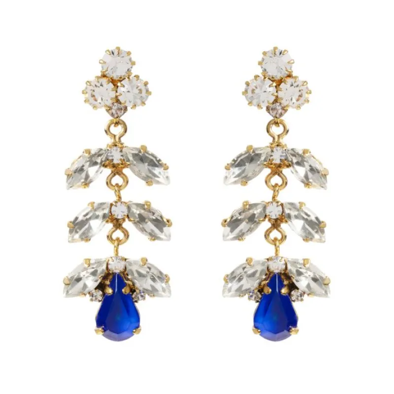 Royal Collection Shop Vicki Sarge Leaf Drop Earrings