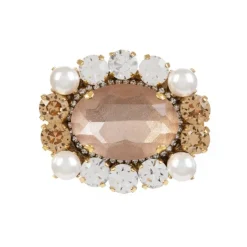 Royal Collection Shop Vicki Sarge Pink Crystal Brooch