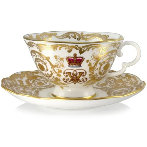 Royal Collection Shop Victoria And Albert Teacup And Saucer